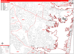 Red Line Map Example